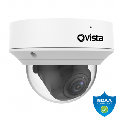 Vista VIP-D2MP27V135IRVRMAUAL 2MP 2.7 ~ 13.5mm motorised NDAA Complient IP Dome Camera